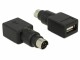 DeLock USB-Adapter PS/2 Stecker - USB-A