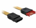 DeLock SATA3-Kabel gelb, Verlängerung 50 cm, Datenanschluss