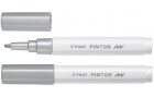 Pilots Pilot Permanent-Marker Pintor Fein Metallic Silber