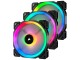 Bild 2 Corsair PC-Lüfter iCUE LL120 RGB Triple Pack mit Lighting