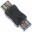 Bild 1 LINK2GO   Gender Changer USB 3.0 - GC3114BB  Type A - A, female/female