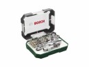 Bosch - Knarrenschraubendreher mit Bit-Satz - 26 Stücke