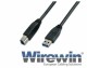 Wirewin USB 3.0-Kabel USB A - USB B