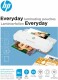 HP Everyday Laminating Pouches, Business Card Size, 80 Micron