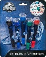 UNDERCOVER 2-in-1 Rollstempel Set JURP0743 Jurassic World, Kein