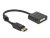 Bild 3 DeLock Adapter 4K Aktiv DisplayPort - DVI-D, Kabeltyp: Adapter