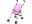 Knorrtoys Puppenbuggy Sim Princess Pink, Altersempfehlung ab: 3 Jahren, Höhenverstellbar: Nein, Detailfarbe: Pink