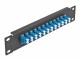 Bild 0 DeLock Verteilerplatte 10? LWL Patchpanel 12 Port LC Duplex