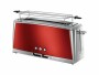Russell Hobbs Toaster Luna Sola Rot, Detailfarbe: Rot, Toaster