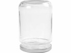 Creativ Company Glas mit Deckel 370 ml 6 Stück, Verpackungseinheit