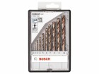 Bosch Professional Metallbohrer-Set HSS-Co, 10-teilig, Set: Ja, Bohrerschaft