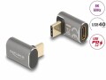 DeLock USB-Adapter USB-C Stecker - USB-C Buchse, USB Standard