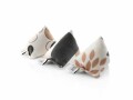 CanadianCat Baldrian-Spielzeug Mini-Pyramiden, 3er Set, Beige