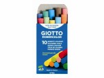 Giotto Wandtafelkreide 10 Stück, Mehrfarbig, Verpackungseinheit