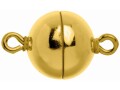 Glorex Verschluss Muggel 10 mm, Gold, Detailfarbe: Gold, Material