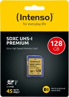 Intenso SDXC Card PREMIUM 128GB 3421491 UHS-I, Kein