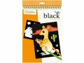 Avenue Mandarine Zeichenblock Graffy Black Tiere, Papierformat: A4