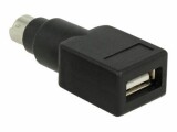 DeLock USB-Adapter PS/2 Stecker - USB-A Buchse, USB Standard
