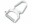 Bild 1 Victorinox Sparschäler Rapid mit gerader Klinge, Weiss, Detailfarbe