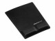 Fellowes Wrist Support - Mouse pad with wrist pillow - black