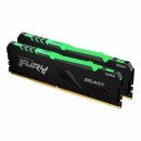 Kingston DDR4-RAM FURY Beast RGB 2666 MHz 2x 16