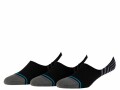 STANCE Socken Sensible Two Schwarz 3er-Pack, Grundfarbe: Schwarz