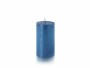 balthasar Zylinderkerze Rustico 12 x 7 cm, Blau, Bewusste