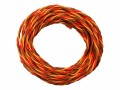 Muldental Premium - Câble en vrac - 5 m - rouge, brun, orange