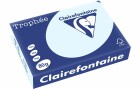 Clairefontaine Kopierpapier Trophée A4, 80 g/m², Pastellblau, 500 Blatt