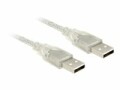 DeLock USB-2.0-Kabel USB A - USB A 3 m