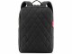 Reisenthel Rucksack backpack M rhombus black, 13 l, 28 x 39 x 12 cm