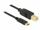DeLock USB 2.0-Kabel C - B 4m, Ausrichtung