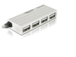 DeLock USB-Hub 87445 USB 2.0 - 4x Typ-A, Stromversorgung