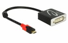 DeLock Adapter USB Type-C - DVI-D, Kabeltyp: Adapter