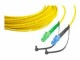 Lightwin LWL-Patchkabel LC/APC-LC, Singlemode, Simplex, 30m