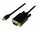 StarTech.com - 6ft Mini DisplayPort to VGA Cable - Active - 1920x1200 - mDP to VGA Adapter Cable for Your Computer Monitor (MDP2VGAMM6B)