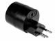 FURBER.power Reiseadapter Schuko ? CH, Anzahl Pole: 3, USB