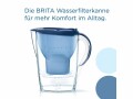 Brita Tischwasserfilter Marella weiss + Kar inkl. 6 Kartuschen