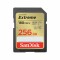Bild 1 SanDisk SDXC-Karte Extreme 256 GB, Speicherkartentyp: SDXC (SD 3.0)