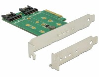 DeLock Host Bus Adapter Controller PCIe - M.2, 2xSATA