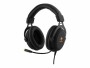 DELTACO Headset GAM-030 Schwarz, Audiokanäle: Stereo