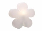 8 Seasons Design Gartenlicht RGB Shining Flower 40 cm, Weiss, Betriebsart