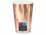 Partydeco Einwegbecher Uni 220 ml, 6 Stück, Rosegold, Produkttyp