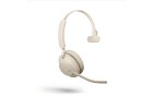 Jabra Headset Evolve2 65 Mono UC Beige, USB-A, Microsoft