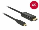 DeLock Kabel 4K USB Type-C - HDMI, 1 m