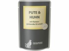 Escapure Nassfutter Pouch Pute & Huhn, 100 g, Tierbedürfnis