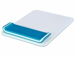 Leitz Mausmatte WOW Blau/Weiss, Detailfarbe: Weiss, Blau, Form