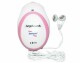 AngelSounds Fetal Doppler Mini, Detailfarbe: Weiss, Ros