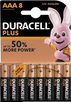 DURACELL  Batterie Plus Power MN2400 AAA, LR03, 1.5V 8 Stück