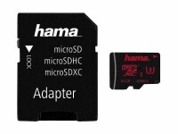 Hama - Carte mémoire flash (adaptateur microSDXC vers SD